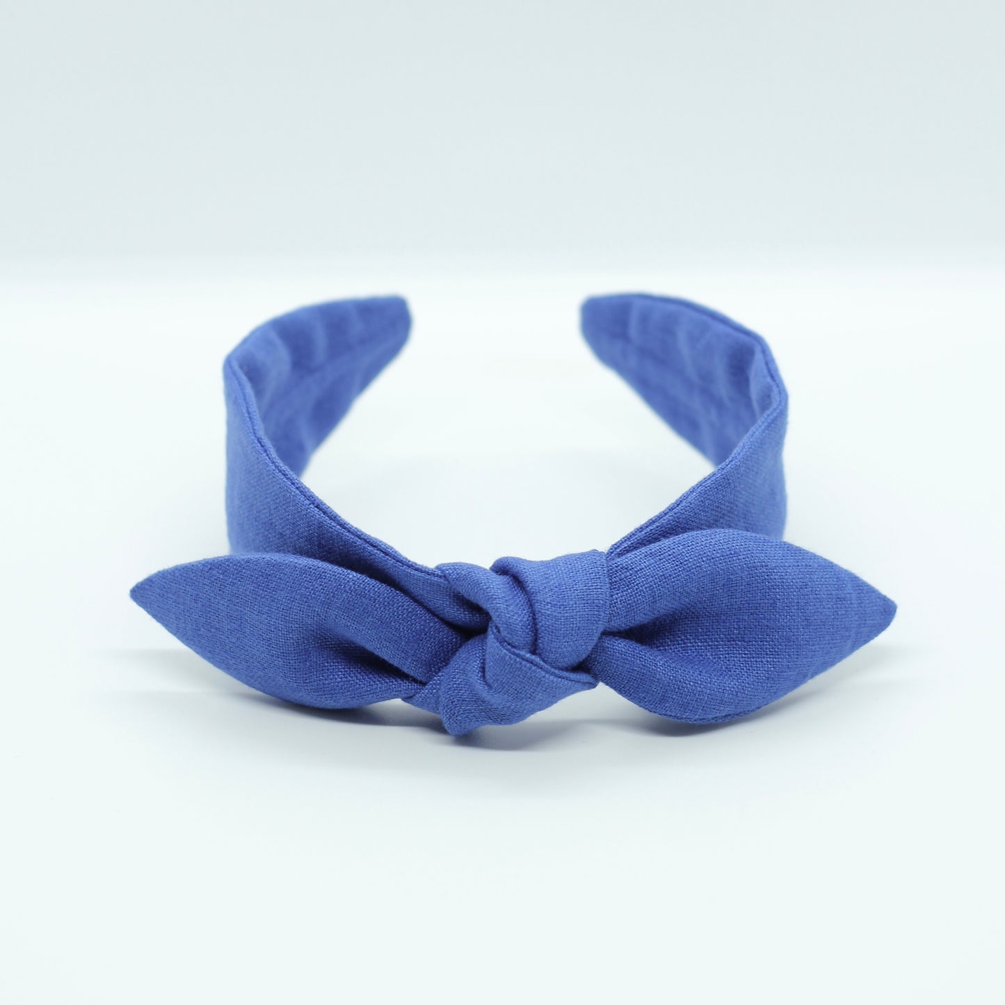 BOW HEADBAND [original] - classic blue