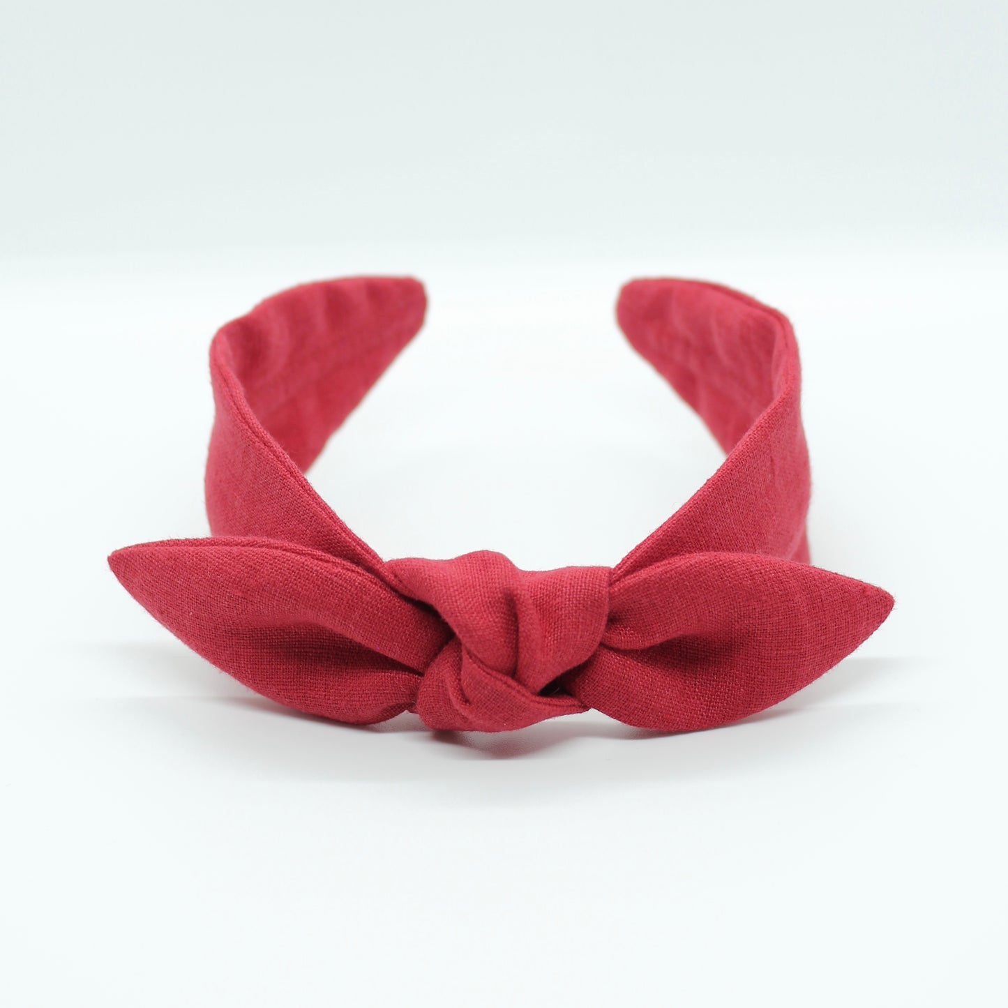 BOW HEADBAND [original] - purely red