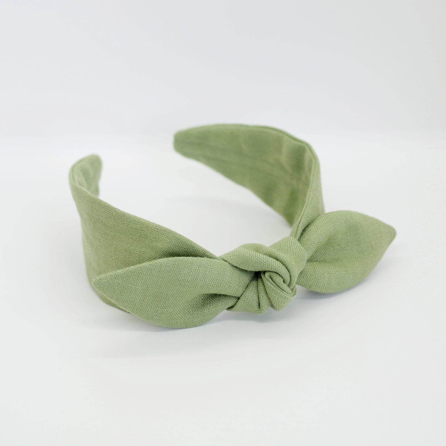 BOW HEADBAND [original] - pistachio green