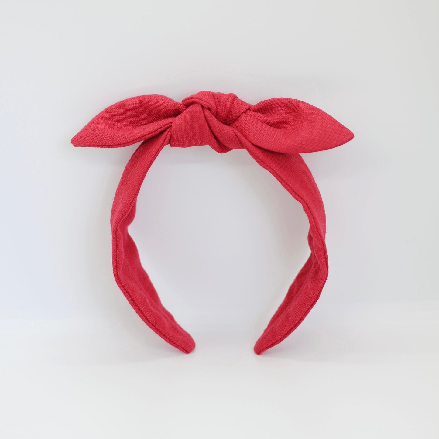 BOW HEADBAND [original] - purely red