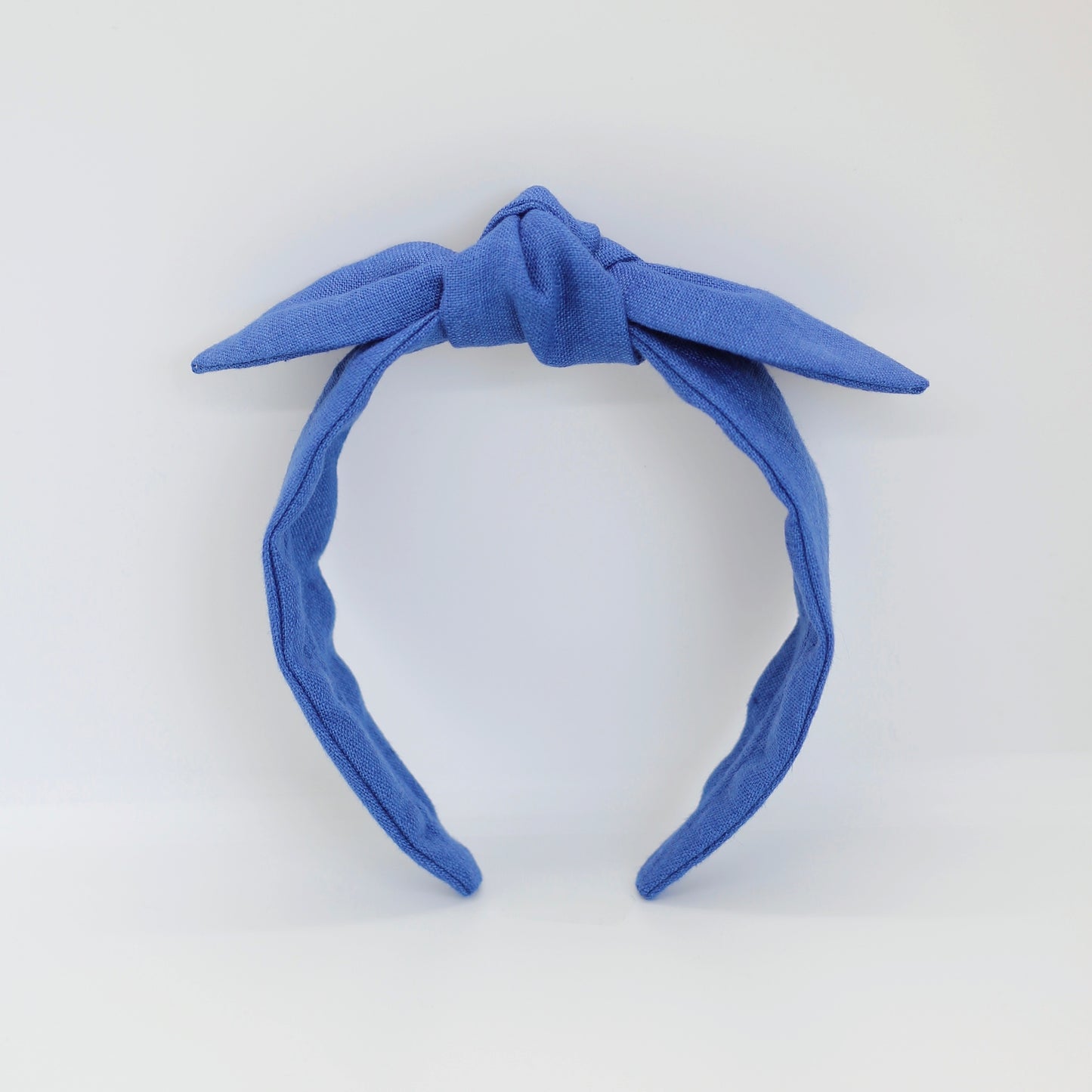 BOW HEADBAND [original] - classic blue