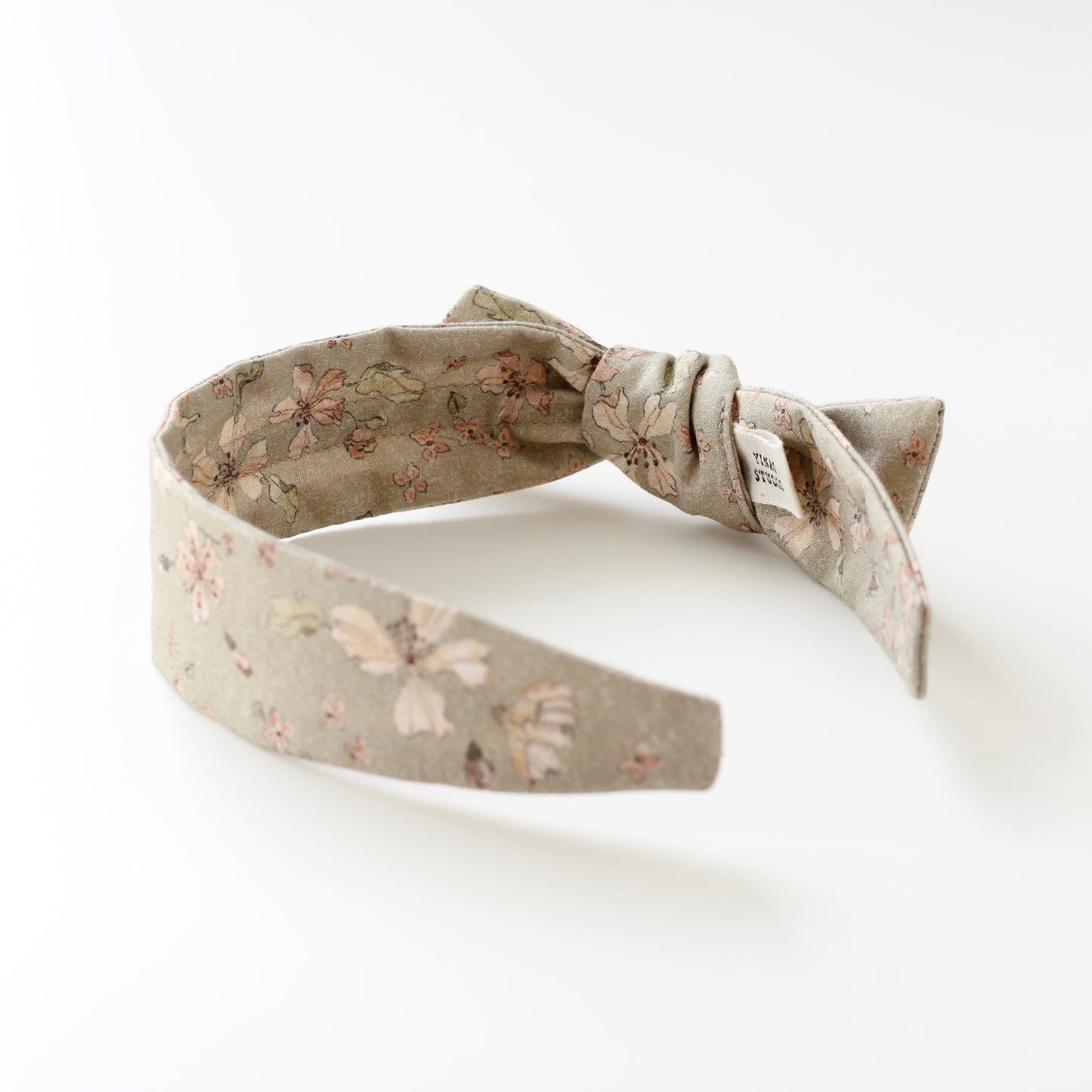 BOW HEADBAND [library] - Jasmine, green