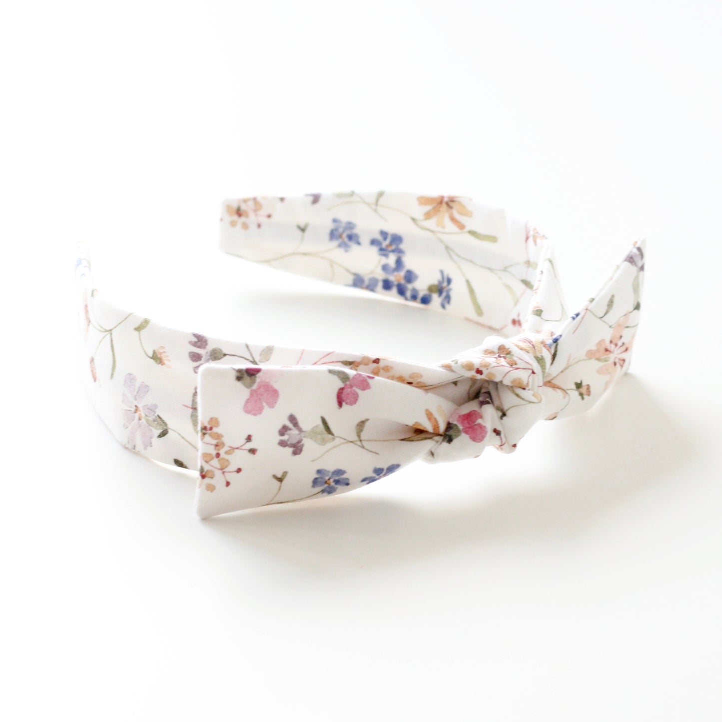 BOW HEADBAND [picnic] - Meadow, white