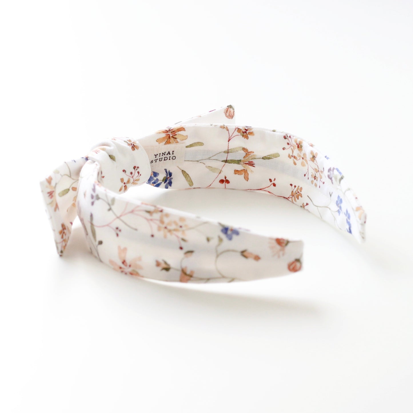 BOW HEADBAND [picnic] - Meadow, white