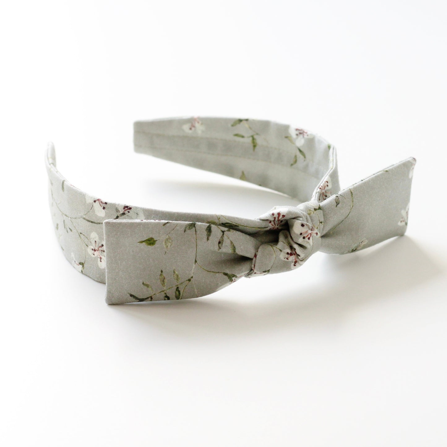 BOW HEADBAND [picnic] - Bittercress,sage green