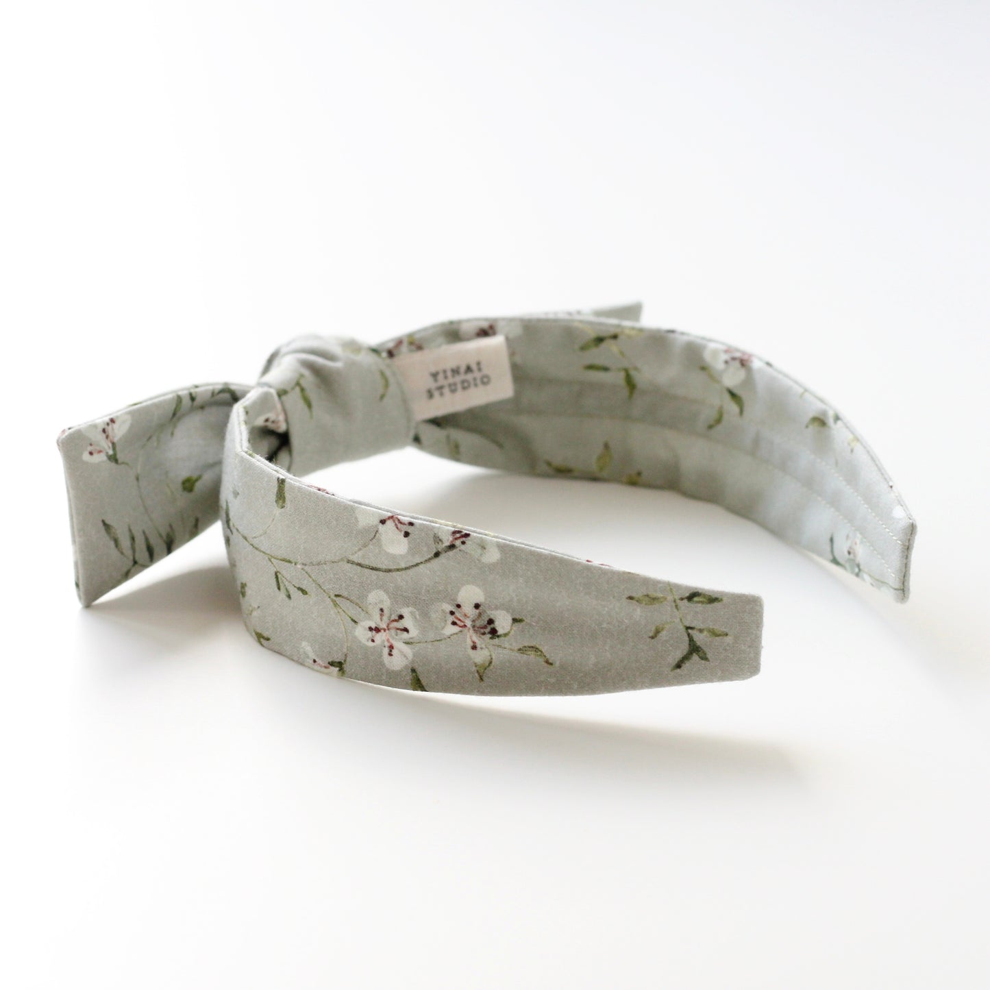 BOW HEADBAND [picnic] - Bittercress,sage green